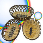 신원등 pp 상추바구니 야채 상추 바구니 소쿠리 샤브 트레이 과일 안주 간식 팝콘 튀김 그릇 식당 채반 쌈채반 쌈바구니