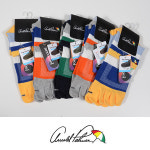 에어로쿨 아놀드파마 신사 발가락 쿠션파일 단목 양말