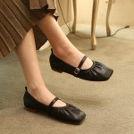 프리플라 셔링 메리제인 플랫 LJH3003