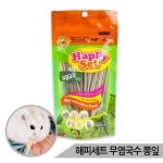 해피세트 무염국수 뽕잎 60g 앵무새국수 햄스터 간식