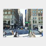 멜팅스튜디오 멜팅스튜디오 나의 유럽 모먼트 인테리어 포스터 여행 액자 68번 Fifth Ave New York