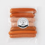 낙원식품 육즙 터지는 독일식 수제 스모킹화이트 콤비 소세지 화이트콤비소세지300g 1개