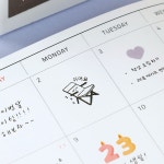 아이코닉디자인 아이코닉 캠핑 다이어리 스탬프