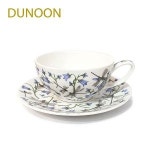 두눈 두눈 영국 본차이나 티포원 커피잔 Dovedale Harebell 1인조