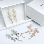 핸드메이드 쁘띠 플라워 비즈 귀걸이