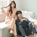 김양리빙 도톰 누빔면 수면 커플잠옷 홈웨어