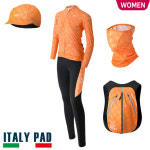 엠씨엔 MCN 여성 카디날포인트 자전거옷 의류 복장 5종세트