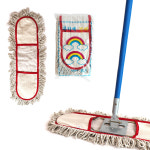 월드크린 극세사 270 마포 밀대 막대 걸레 대걸레+ 스텐 마포대 세트