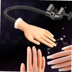 프로네일트레이너 네일아트 연습용 모형손 연습 네일 연습손 BL00904