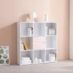 가구샘 3단 9칸 와이드 책장 H5263