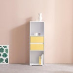 가구산책 3단 3칸 틈새 책장 H5260