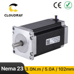 Cloudray-Nema23 스테퍼 모터 2 상 300Ncm 5A 4 리드 케이블 3D 프린터 CNC 조각 밀링 머신
