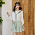 세라복 깨끗한 일본교복 그리니치 교복몰 긴팔 세트