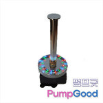 우산수중등분수세트 수중펌프 90W 우산분수노즐 15A 수중등 30핀 배관자재 소형실외용분수 소형연못분수 분수