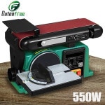샌딩기 전동대패 연마기 벨트 샌더 사포 다기능 연마 기계 데스크탑 전기 샌딩 목공 DIY 연삭 220V 550W
