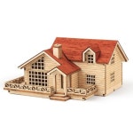 1 150 목재 입체퍼즐 - 영공방 미니 하이디 하우스