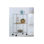 메탈선반 3단 바퀴포함 철제선반