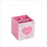 천하지엘씨 천하 스위트데이 하트 펜꽂이 3칸 WD207