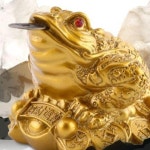 재물두꺼비 풍수 돈 개구리 선물 행운 재산 장식 A type BL07614