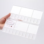 25구 원형 팔레트 수채화용 미술팔레트
