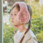데이지 아동 어린이 뽀글이 겨울 방한 귀마개