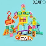 브리즐 농장블럭 80ea 블록 블록 쌓기