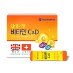 헬스웰 비타민C & D 2g x 30포