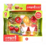가이아 스마일쿠킹 싹뚝 과일야채 트레이 세트 749621