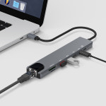 해브잇올 모락 프로토 8포트 멀티 허브 C8HUB