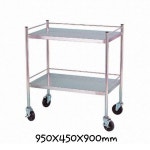 천양사 드레싱카트 2단 소형 회진용 의료용 CY-401S