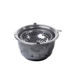 식당 원형 숯불 화로 갈비 구이판 숯 로스타 295 통 고기 구이 불판 그릴 바비큐 업소