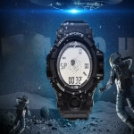 아트박스 디지털 방탄 손목시계 우주인 S723