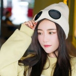 리더스 리더스 힙합 고글비니 바람 커트 겨울 야외 스포츠 안경모자