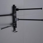 키밍 욕실 회전식 수건걸이 화장실 타올거치대