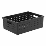 d창신 FRANCO큐브바스켓블랙 3호 정리바스켓 3호바스켓 3호바구니 수납바구니 사각바스켓