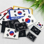 태극기 자수패치 와펜 브랜드와펜 옷패치 PATCH 와펜파는곳 가방패치 A-14 1개