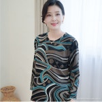 쉬즈마담 쉬즈마담 웨이브 홈드레스 홈상하세트 엄마옷 선물 H8460