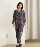 쉬즈마담 쉬즈마담 웨이브 홈드레스 홈상하세트 엄마옷 선물 H8460