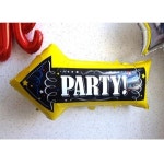 제이엘 파티화살표 은박풍선