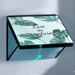 키밍 욕실 벽걸이 접이식 수납함 방수 보관함