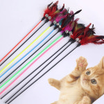 막대기깃털 고양이 장난감 놀이 대화 깃털 교육 교류