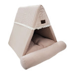 강아지 반려동물 실내 쿠션 하우스 집 L