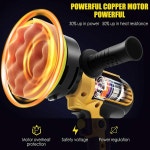 샌딩기 소형 휴대용 전기 자동차 광택기 광택제 왁싱 도구 600W 3500rpm 220V