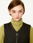 PHILOCALY 필로컬리 Vest dress charcoal