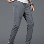 남자 밴딩 바지 팬츠 남성 슬랙스 팬츠 긴바지 4색