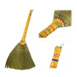 삼정크린마스터 현관 소프트 이발소 마당 걸이 끈 청소 갈대 빗자루