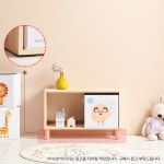 가구산책 1단 1칸 삼나무 낮은책장 LY599