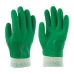 토와 토와 그린세프 640 PVC전체 풀코팅의 다목적 장갑 가시작업에 용이