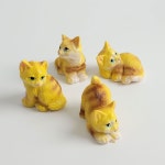 미니어처 아기 고양이 장식소품 4p