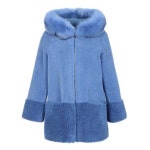 라벨르 라벨르 라벨르by신영모피 폭스후드 후리스 양털자켓